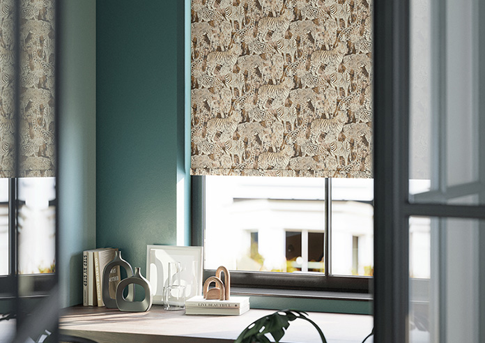 Zambezi, Golden Brown - Twist&Fit Roller Blind - Image 5